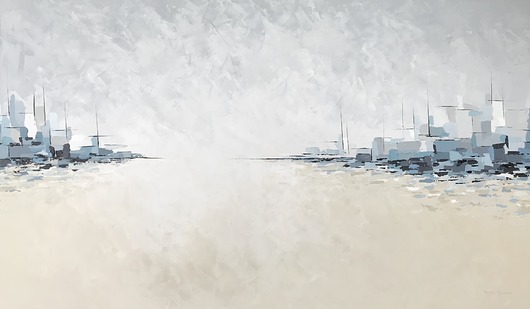 Płótno 70x120 cm, obraz farbami akrylowymi  Beata Jarecka