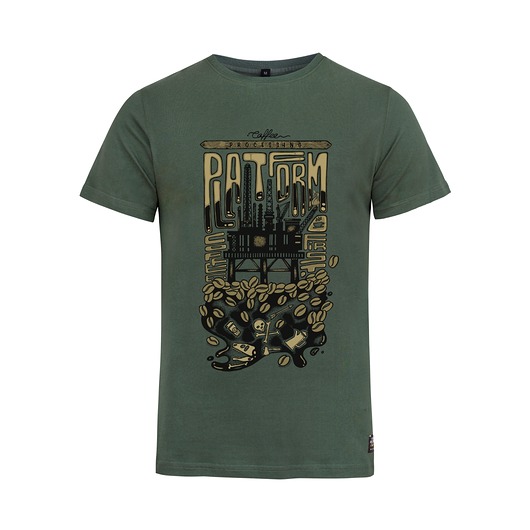 T - shirt "COFFEE Platform" Raw Wear