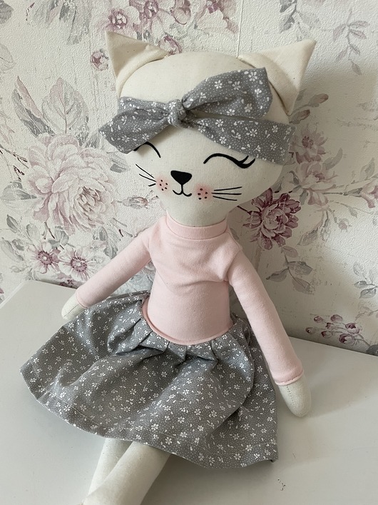 Maskotka Kotek Klara 60 cm GroKo Design