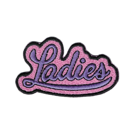 naszywki na ubrania Naszywka termoprzylepna Ladies różowa