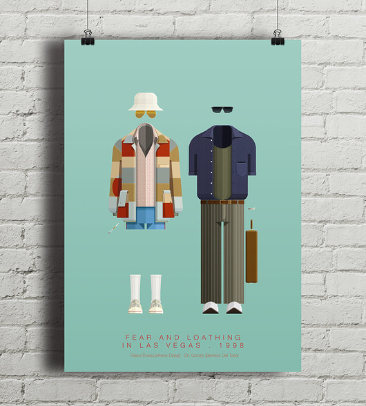 Plakat Las Vegas Parano  minimalmill