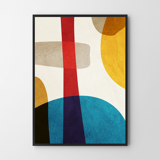 plakaty Plakat Geometryczna Abstrakcja v1
