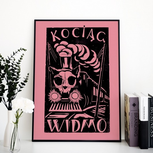 plakaty Plakat "Kociąg Widmo"