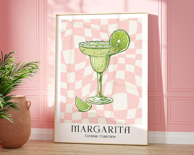 plakaty Plakat Kolekcja Koktajl: Margarita