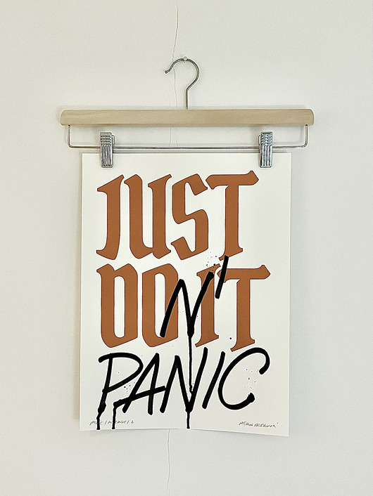 plakaty Plakat Sitodruk PANIC / MARKER