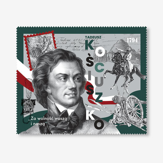 etui na okulary Ściereczka do okularów Kościuszko