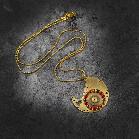 Pierścionek steampunk - Mooner Djenka