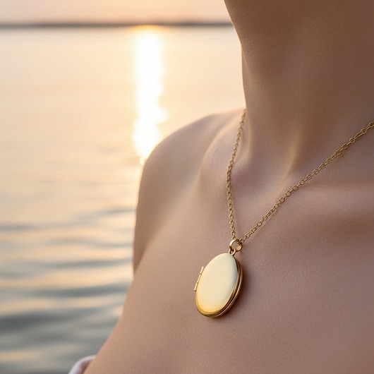 złote naszyjniki Naszyjnik Medalion z Grawerunkiem i Kamieniami