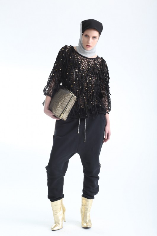 MESH MAXI blouse Aga Guz