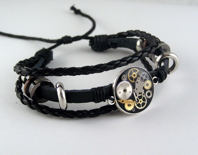 Mechaniczna bransoletka unisex 161 Zegarynki
