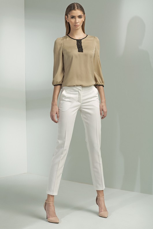 Bluzka b44 - khaki nife