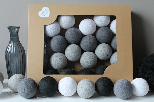 Cotton Balls Granitove 35 szt. MIA home