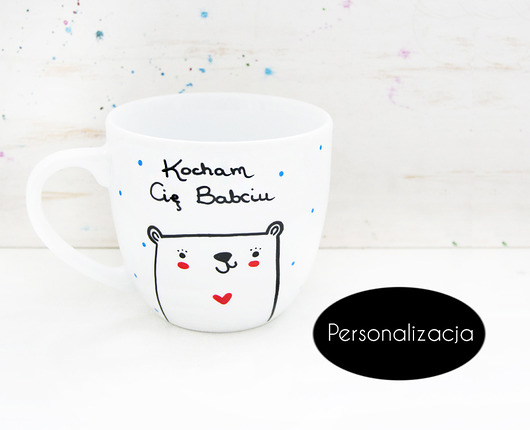 Personalizacja - Kocham Cię Babciu - XL miamilu