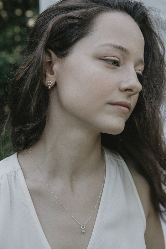 Naszyjnik ''3'' Kolekcja SIMPLICITY Magdalena Paszkiewicz Jewellery