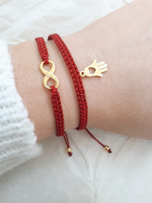 Infinity + Hamsa - zestaw KYANE KYANE
