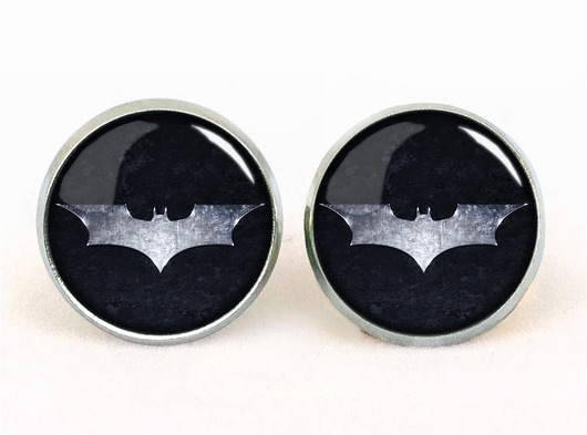 Kolczyki sztyfty Batman II - 0252 EGGinEGG