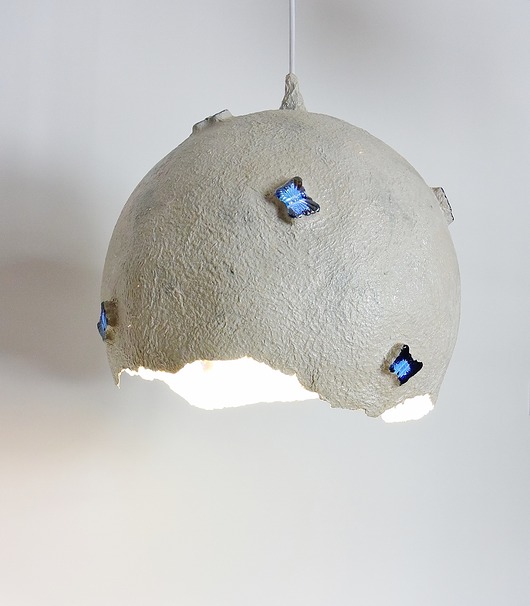 Lampa z motylami mazuni