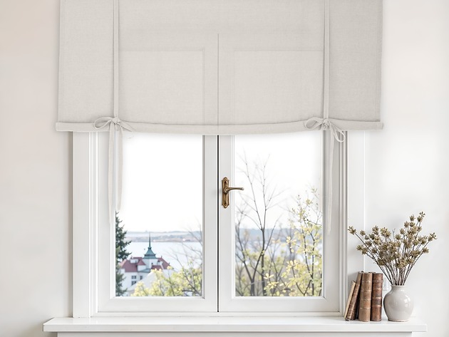 zasłony Roleta podwijanaalmond milk heavy