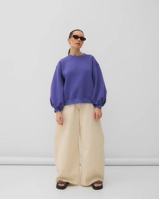 bluza bez kaptura damska Bluza Enjoyable very peri