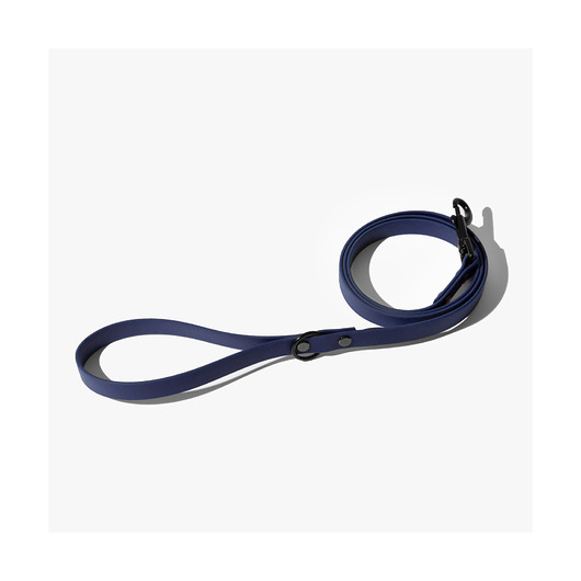 smycze i obroże dla psów i kotów Smycz miejska basic - BioThane - Navy Blue
