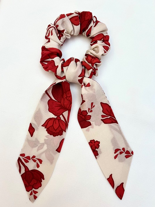 gumki do włosów Gumka do włosów Scrunchie Frida z odwiązywaną szarfą