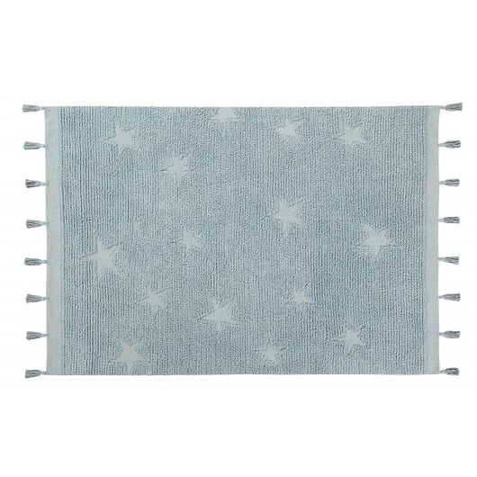 Dywan Hippy Stars Aqua Blue Lorena Canals Lorena Canals
