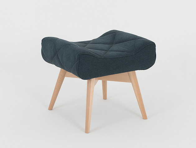 Designerski podnóżek puf KARRO - kolor do wyboru CustomForm