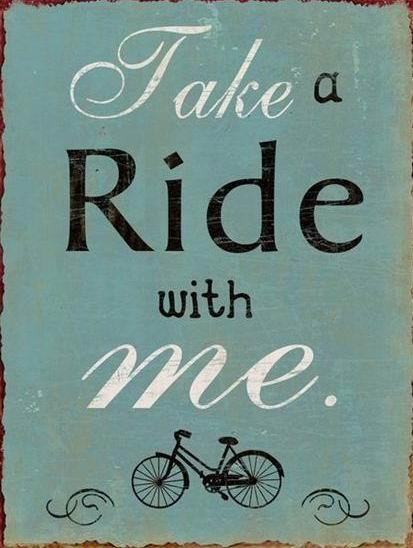 Szyld Take a Ride MIA home