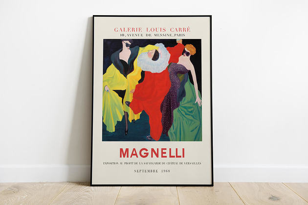 plakaty Alberto Magnelli - Exhibition Poster
