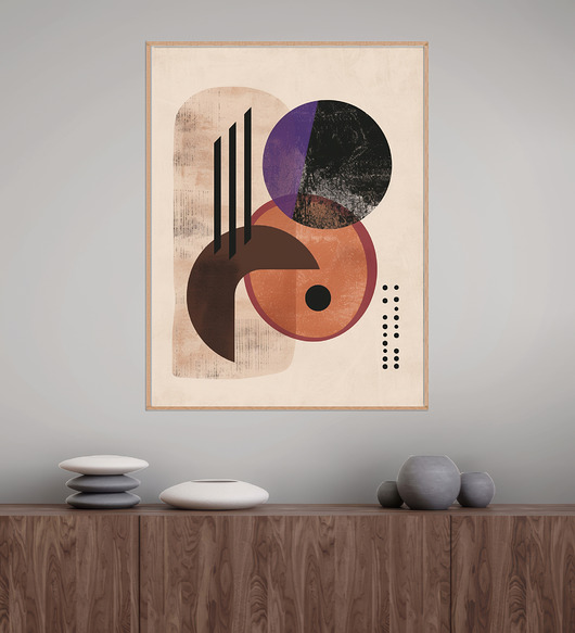 plakaty Geometria natury - Plakat, druk - Minimalizm, Boho, Loft #45