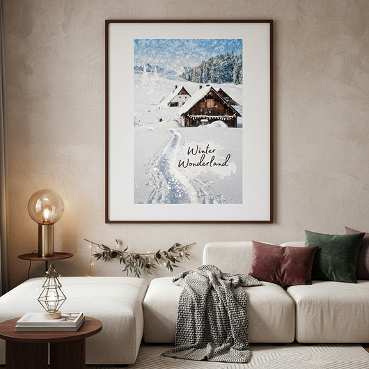 plakaty Plakat Winter wonderland