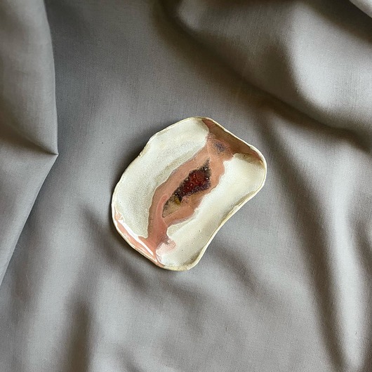 pojemniki na biżuterię Ceramiczny talerzyk na biżuterię