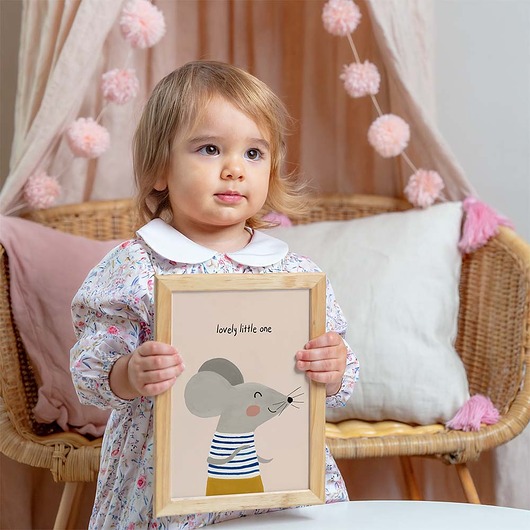 obrazy i plakaty do pokoju dziecięcego Plakat Myszka Tobi - Plakaty Na Ścianę Dla Dzieci
