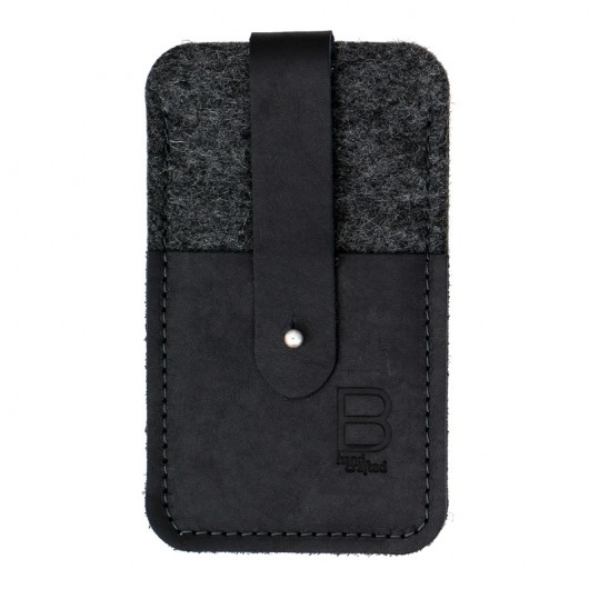 UP etui na telefon antracyt/czarny BOOGIE design