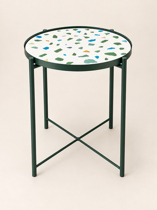 stoliki kawowe Blat Jesmonite Ø45 cm stolik kawowy