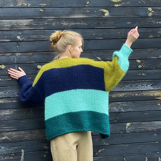 swetry damskie  100% Merino sweter na drutach