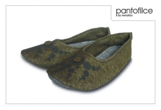 pantofilce ufo green 01 / rozmiar 38 nenukko