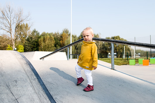 Bluza z kominem Mustard Triangle MONKA