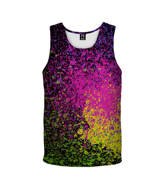 t-shirty dla chłopców Bokserka Top Boy DR.CROW Splatter Black