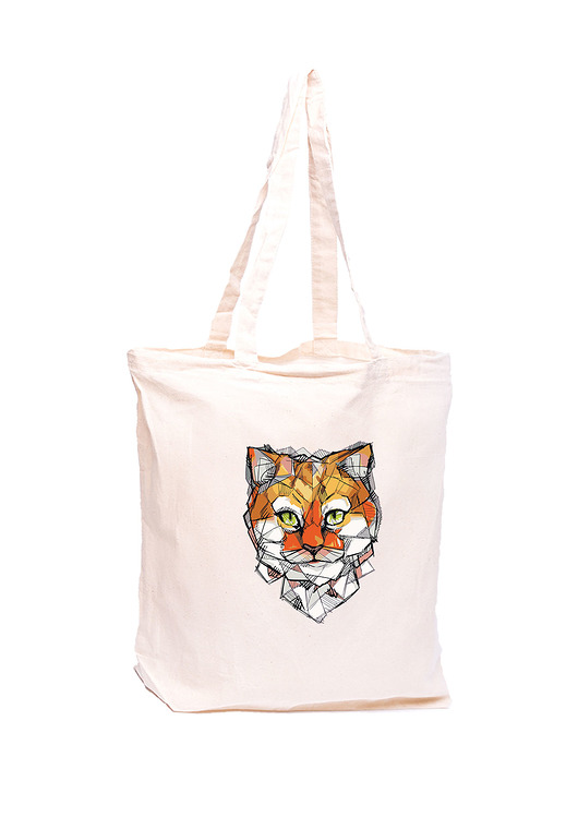 Torba z nadrukiem - kotek (S) AllbagAllprints