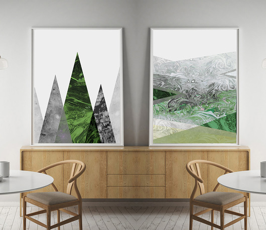 zestaw grafik | 50x70 cm Milo Mi