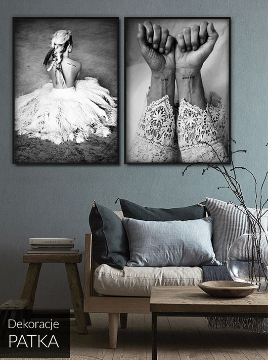 W stylu Boho - KOMPLET DEKORACJI - 2 SZTUKI Dekoracje PATKA Patrycja Kita