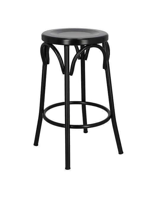 krzesła Krzesło Barowe Hoker Metalowy Stołek Barowy Rose