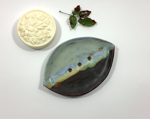 mydelniczki Mydelniczka ceramiczna "Dzień i noc"