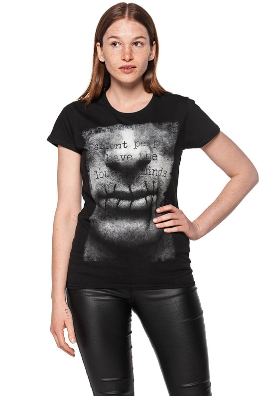 t-shirt damskie T-shirt damski UNDERWORLD Silent people have...