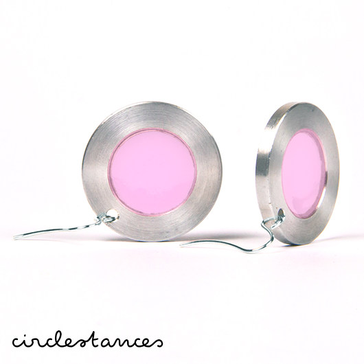 kolczyki wire wrapping Marshmallow dream  kolczyki