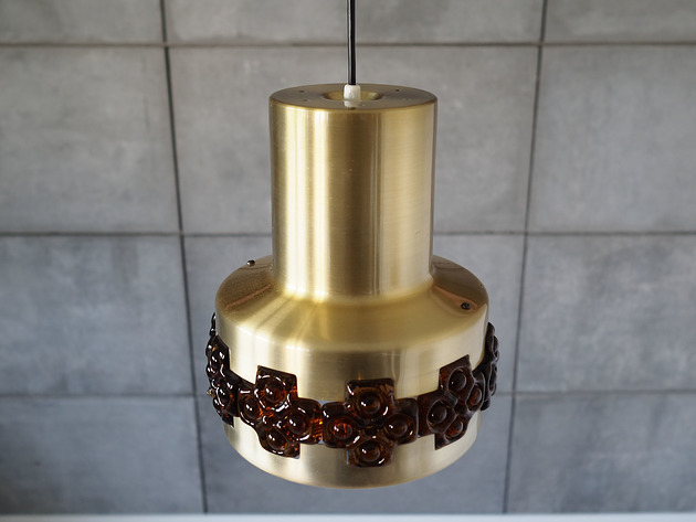 lampy wiszące Lampa wisząca, duński design, lata 60, produkcja: Dania