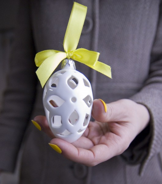 Porcelanowa pisanka imkadesign