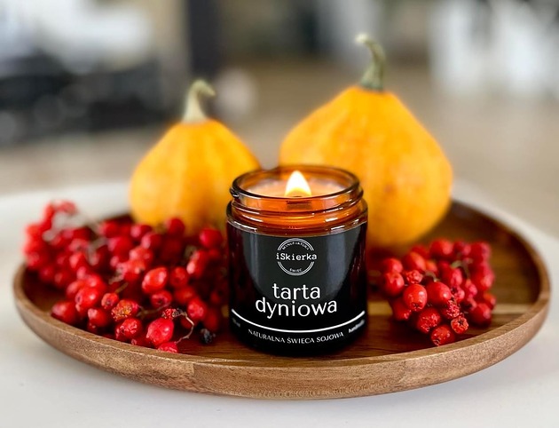 świece zapachowe TARTA DYNIOWA świeca sojowa 120 ml