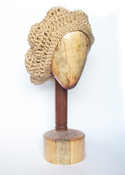 Beret beżowy MR Studio
